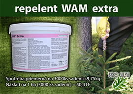 Repelent WAM extra - Lesná technika Róbert Bartuš - 