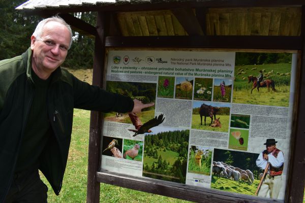 Ing. Cyril B&aacute;beľa st. na Mur&aacute;nskej planine 