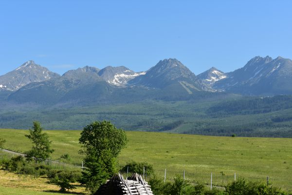 Pohľad na Vysoké Tatry