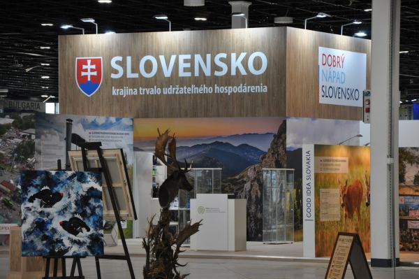 Slovenský stánok na Hunexpo v Budapešti 