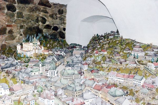 Časť dreveného pohyblivého betlehema Banskej Štiavnice 