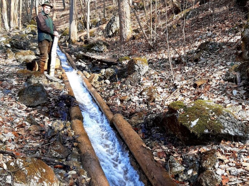 Vodn&yacute; žľab Rakytovo 