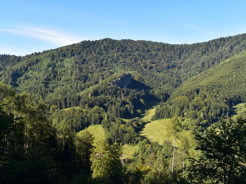 Časť masívu Poľany