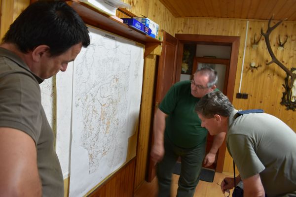 Momentka z certifikačného auditu v cirkevných lesoch Spišského biskupstva 