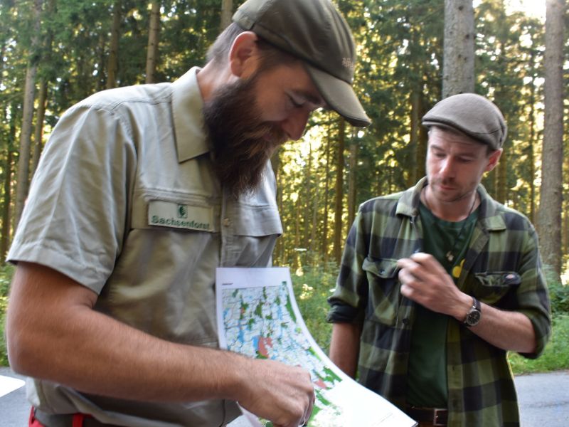 Zľava Tobias Hamm a Johannes Langern 