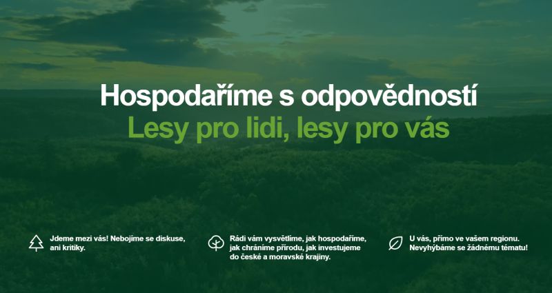 Dnes začína komunikačná kampaň Lesnícko-drevárskej komory ČR: Hospodárime so zodpovednosťou