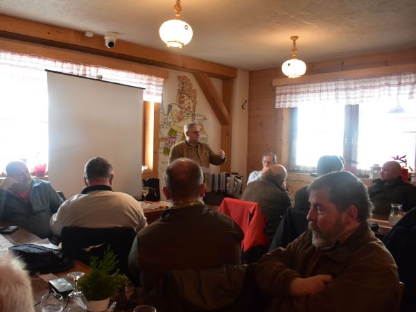 Ing. Milan Oseník na stretnutí lesomajiteľov 