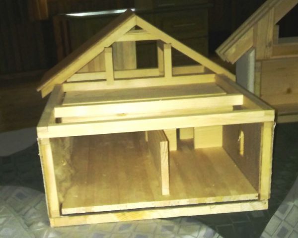 Model kon&scaron;trukcie drevostavby 