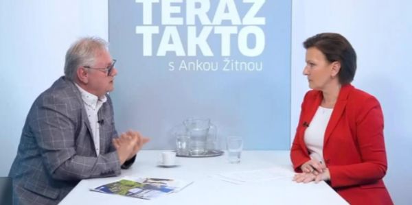 Milan Ovseník v relácii TERAZ TAKTO s Ankou Žitnou 