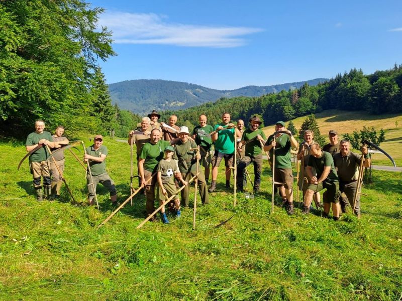 Lesníci a ochranári na Dolnej Zálomskej 