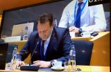 Samuel Vlčan na zasadnut&iacute; Rady ministrov v Bruseli 