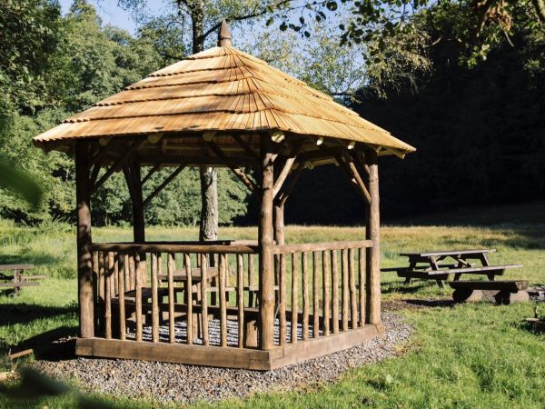 Jeden z nových altánkov 