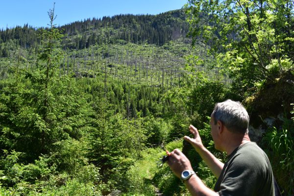 Ing. J&aacute;n Slivinsk&yacute; v Javorovej doline