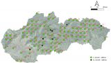 Mapka trval&yacute;ch monitorovac&iacute;ch pl&ocirc;ch 