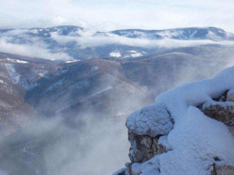 Zimná Muránska planina 