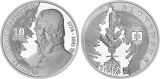 Strieborná zberateľská eurominca Jozef Dekret Matejovie 250. výročie narodenia