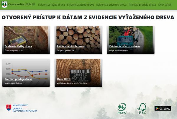 Zdroj: Internetová stránka Ministerstva obrany SR 