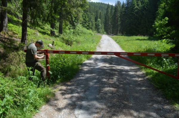 Dolina Banskô je uzavretá rampou 