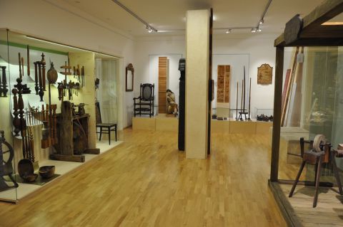 Interiér Lesníckeho a drevárskeho múzea vo Zvolene 