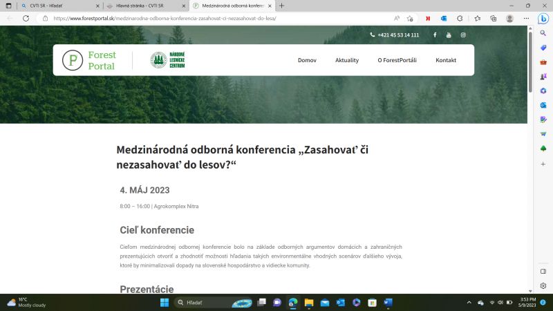 ForestPortal: Všetko o konferencii Zasahovať či nezasahovať do lesov?