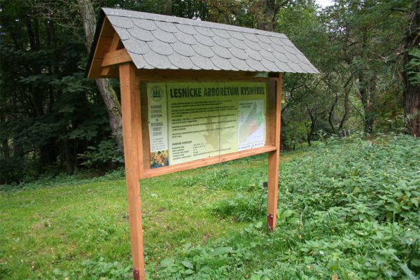 Lesnícke arborétum Kysihýbel pri Banskej Štiavnici