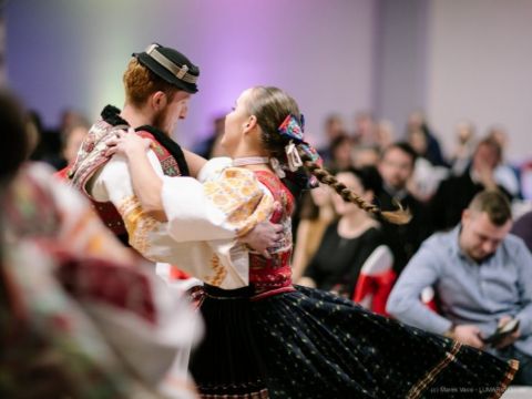 Vystúpenie Folklórneho súboru Poľana 