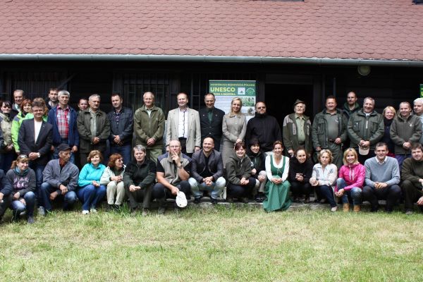 Koordinačná rada BR Poľana s jej partnermi a spolupracovníkmi počas nedávneho Dňa otvorených dverí 