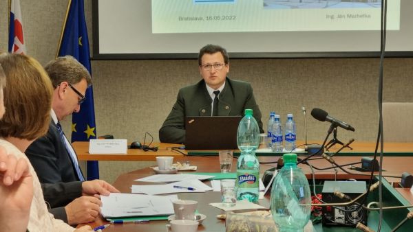 Ing. Ján Marhefka počas výberového konania na pozíciu generálneho riaditeľa LESY SR š. p. 