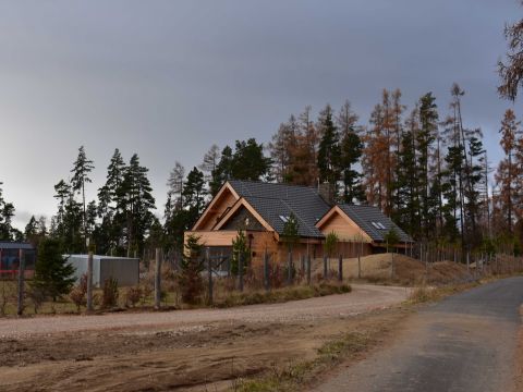 Výstavba v tatranskej prírode. Záber z roku 2021