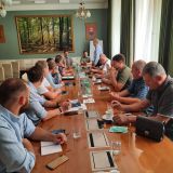 Stretnutie spracovateľov dreva s veden&iacute;m &scaron;.p. LESY SR 27.7.2020