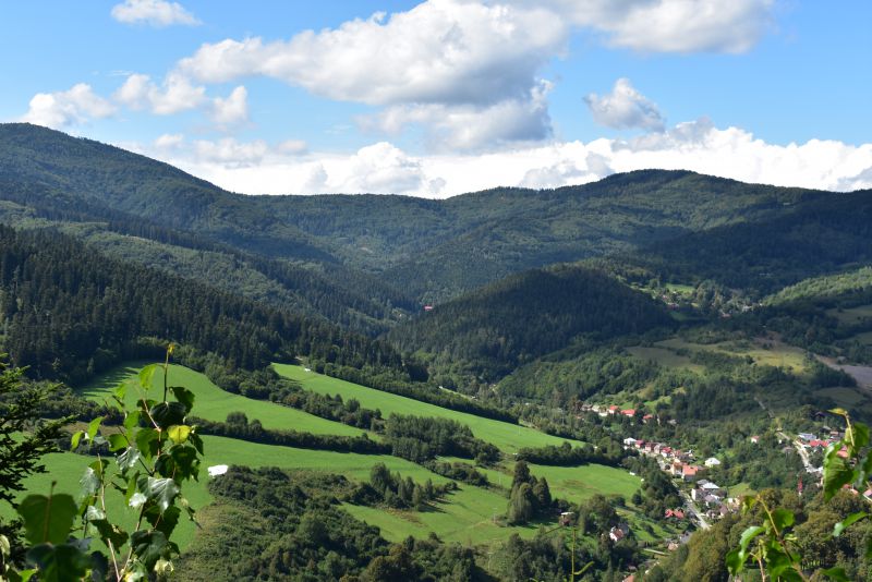 Krásne komplexy zdravých lesných porastov obklopujú zo všetkých strán mesto Gelnica 