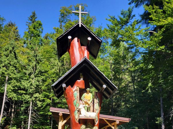 Kaplna sv. Huberta v lokalite Tajchy