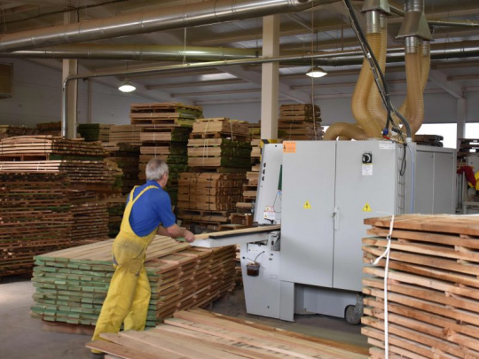 Rakúsky drevársky priemysel v roku 2023: 27 400 zamestnancov a pokles predaja výrobkov o vyše 18 percent