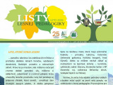 Vyšlo nové letné číslo Listov lesnej pedagogiky: Bohaté vydanie s množstvom tipov na prázdninové objavovanie lesa