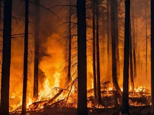 Lesné požiare významne znižujú zásobu pôdneho uhlíka: Vetrové a podkôrnikové kalamity znamenajú obdobné narušenie podmienok ako holoruby, ale s väčším dosahom